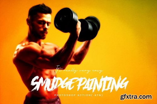 Smudge Painting Photoshop Action