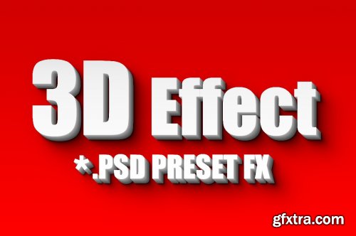 CreativeMarket - Photoshop's - RM 3D Extrude FX PSD 6872083
