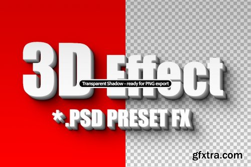 CreativeMarket - Photoshop's - RM 3D Extrude FX PSD 6872083