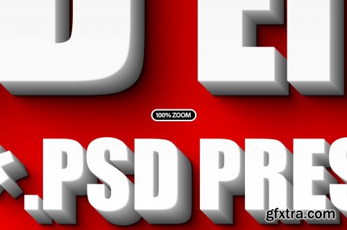 CreativeMarket - Photoshop's - RM 3D Extrude FX PSD 6872083