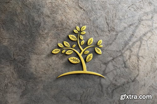 CreativeMarket - Luxury 3d LOGO Mockup Bundle v.04 6903454