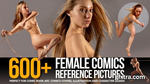ArtStation - Grafit Studio - 600+ Female Comics Reference Pictures