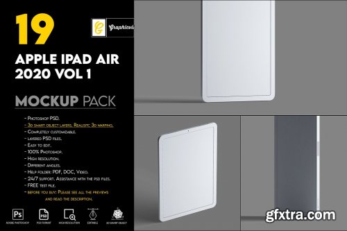 CreativeMarket - Apple iPad Air 2020 vol 1 6907925