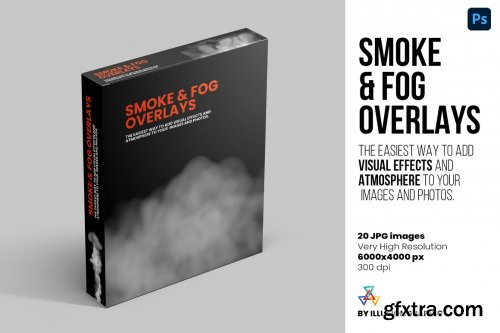 CreativeMarket - Smoke & Fog Overlays - 20 JPG 6324671