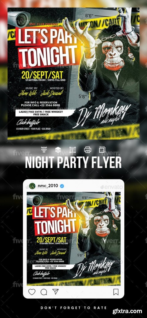 GraphicRiver - DJ Party Flyer Template 33719447