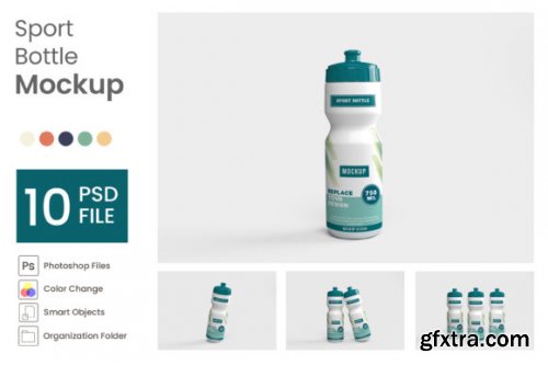 Sport Bottle Mockup