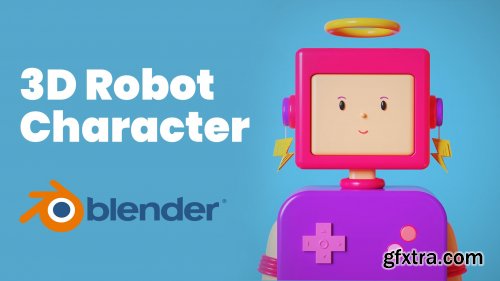  Blender 3D: Easy Robot Character
