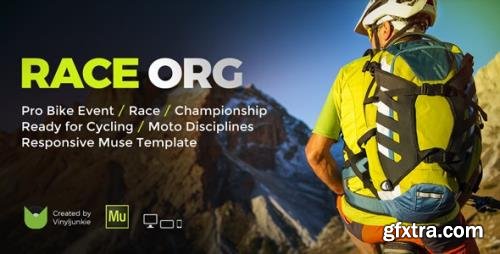 ThemeForest - RaceOrg v1.0 - Pro Cycling Mountain Bike Event / Race / Competition Muse Template - 19983205