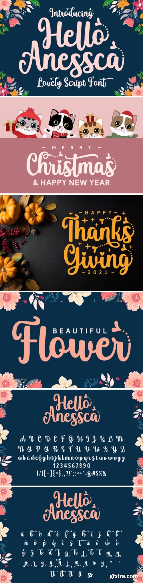 Hello Anessca Font