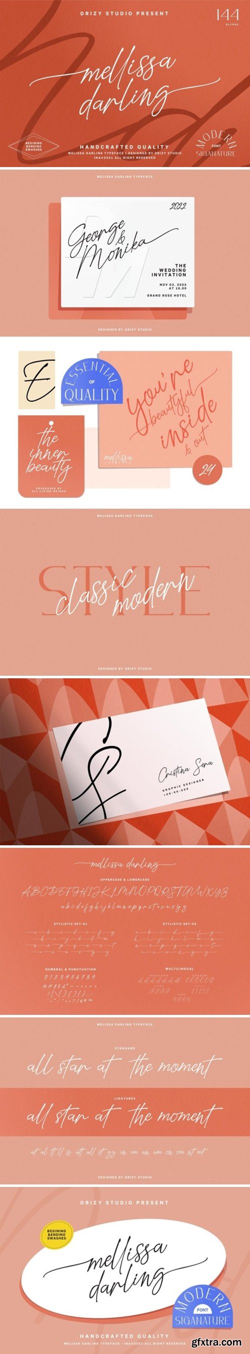 Mellissa Darling Font