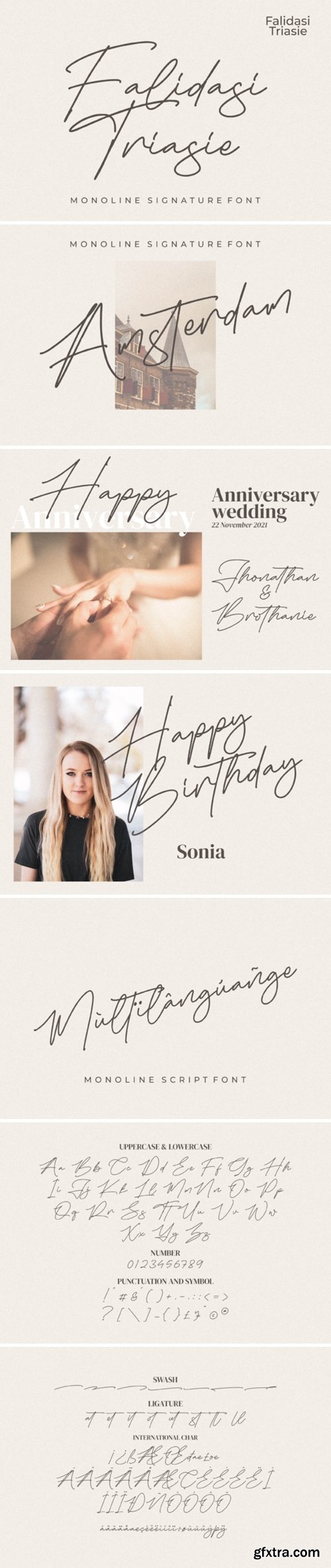 Falidasi Triasie Font