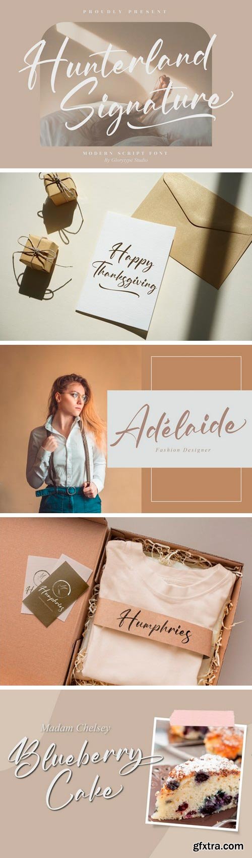 Hunterland Signature Font