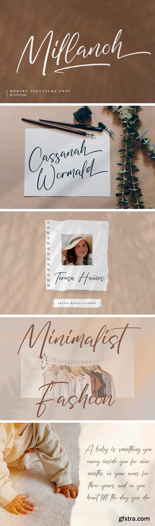 Millanoh – Modern Signature Font