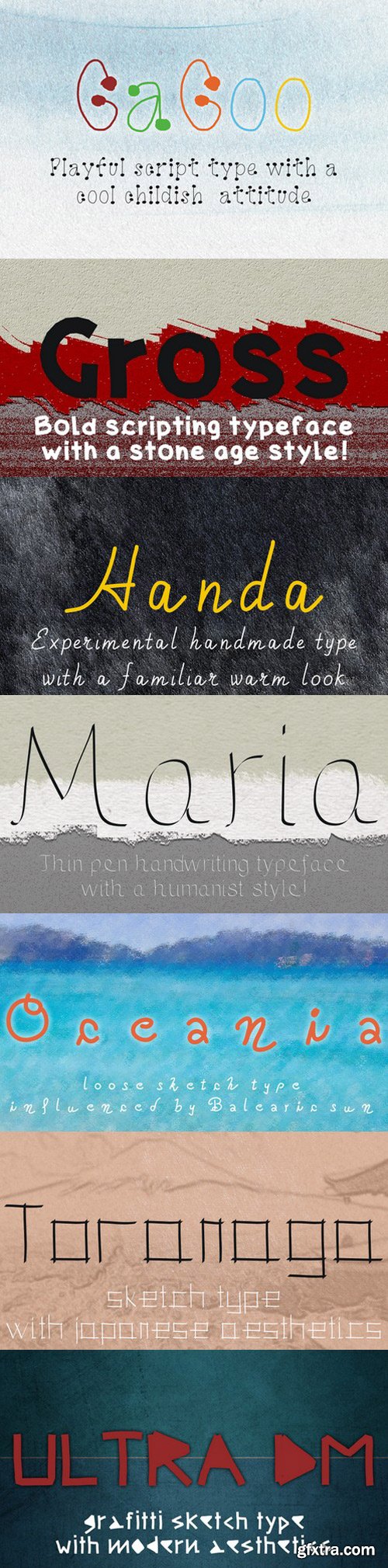 Kreativ Font Collection V1