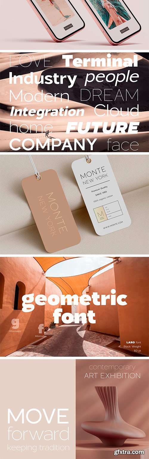 Laro Font Family Laro Font Family