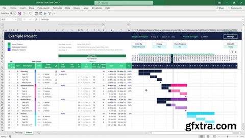 The Ultimate Excel Gantt Chart for Project Management
