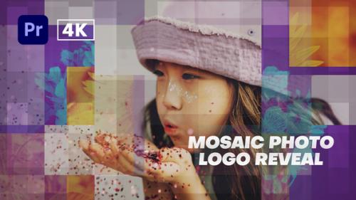 Videohive - Mosaic Photo Logo Reveal | Premiere Pro - 36047324 - 36047324