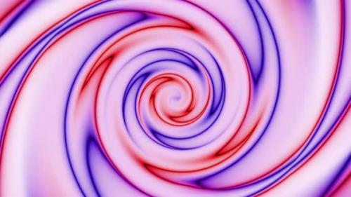 Videohive - Blue Red Glowing Twirl Background Animation White Background - 36077014 - 36077014