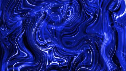 Videohive - Abstract Blue Color Marble Liquid Animated Background - 36077074 - 36077074