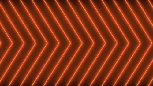 Videohive - Brown Color Glowing Neon Line Moving Background Animation - 36077090 - 36077090