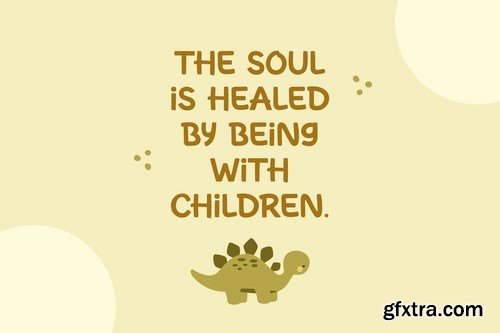 Playful Child Display Font