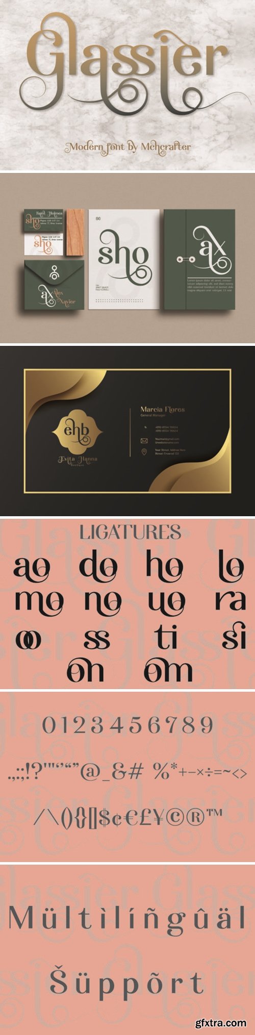 Glassier Font
