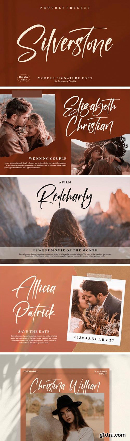 Silverstone Script Font