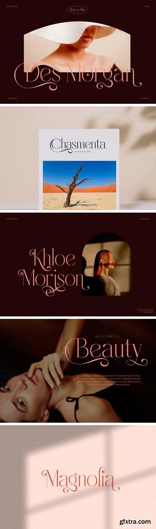 Des Morgan Serif Font