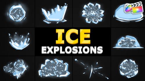 Videohive - Ice Explosions | FCPX - 36124912 - 36124912