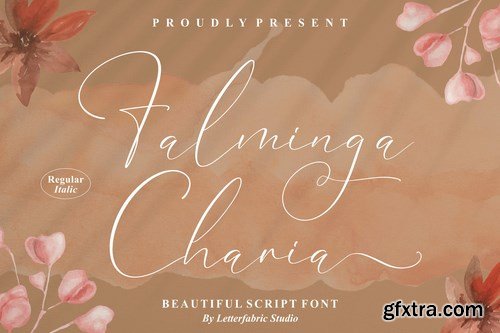 Falminga Charia Beautiful Script Font