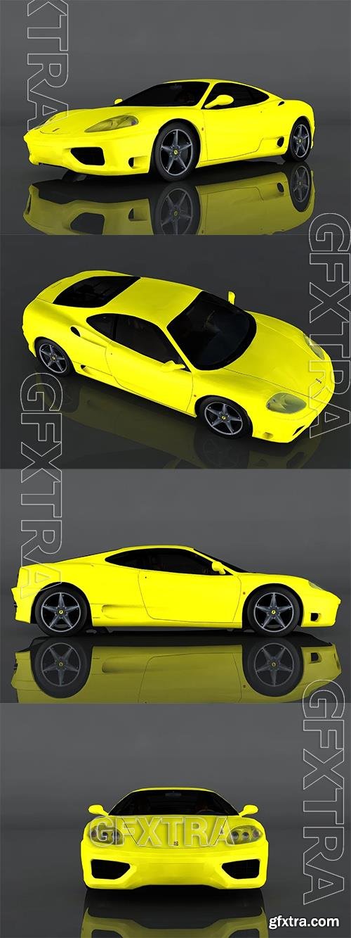 Ferrari 360 Modena 3D Model o82168