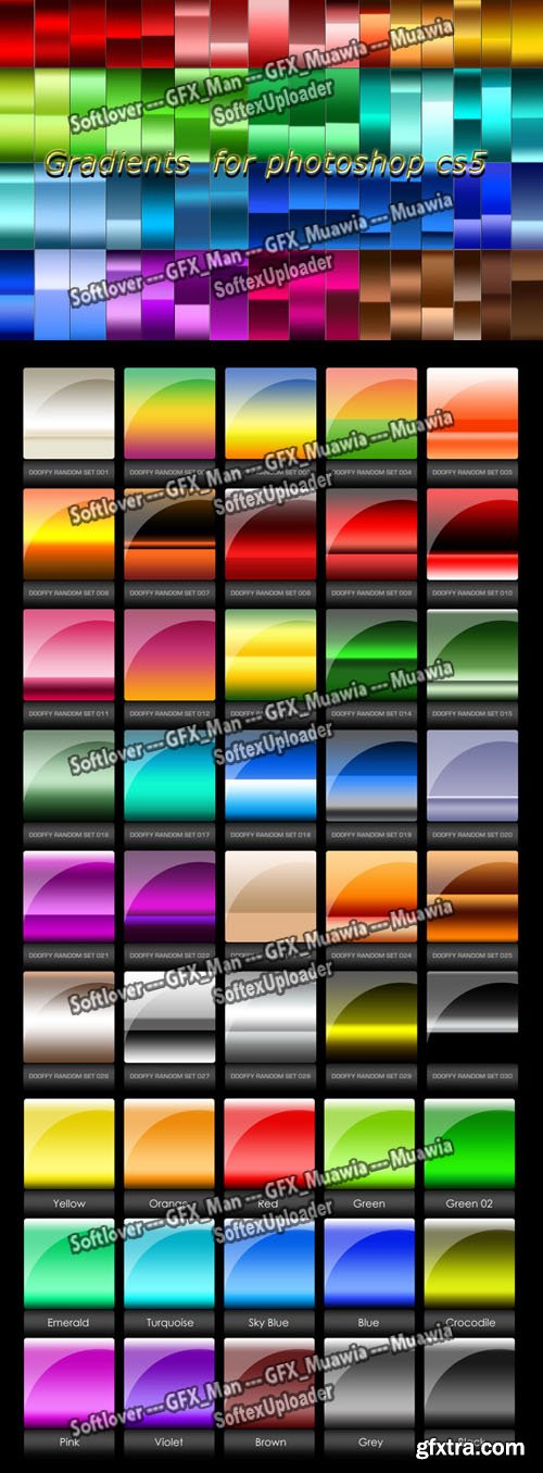 170+ Photoshop Gradients Collection