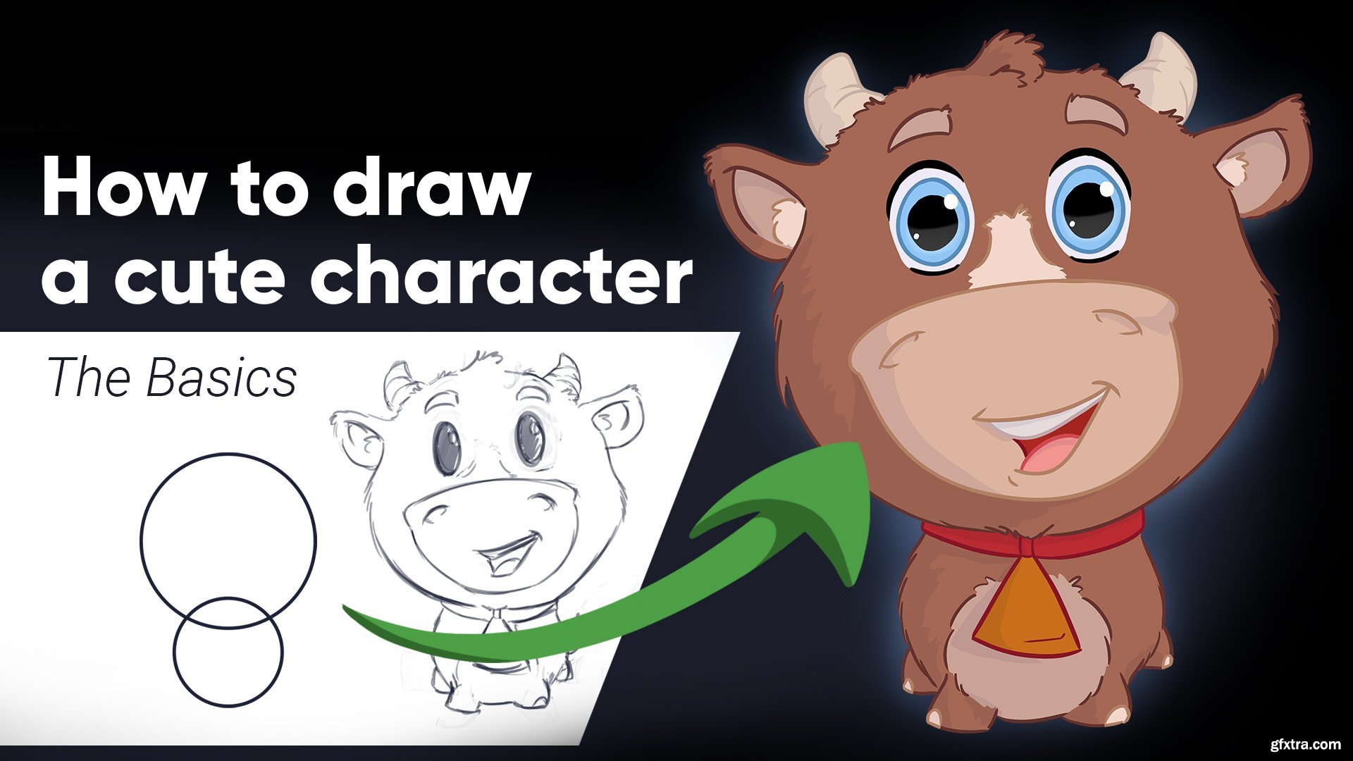 How To Draw A Cute Character The Basics GFxtra