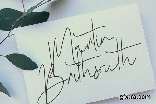 Brad Rowland Signature Font