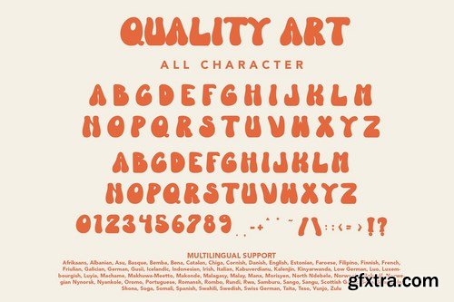QualityArt - Groovy Handwritten Font