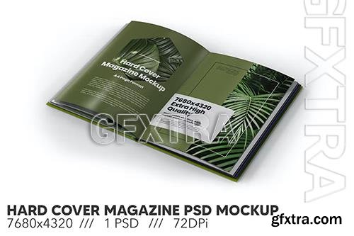 Hard Cover Magazine PSD Mockup AR2UCGA