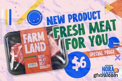 Nora Notes - All Caps Display Font