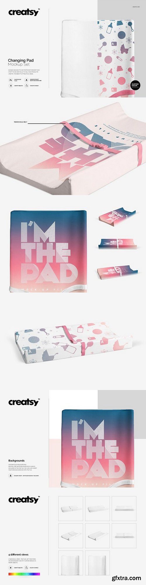 Changing Pad Mockup Set