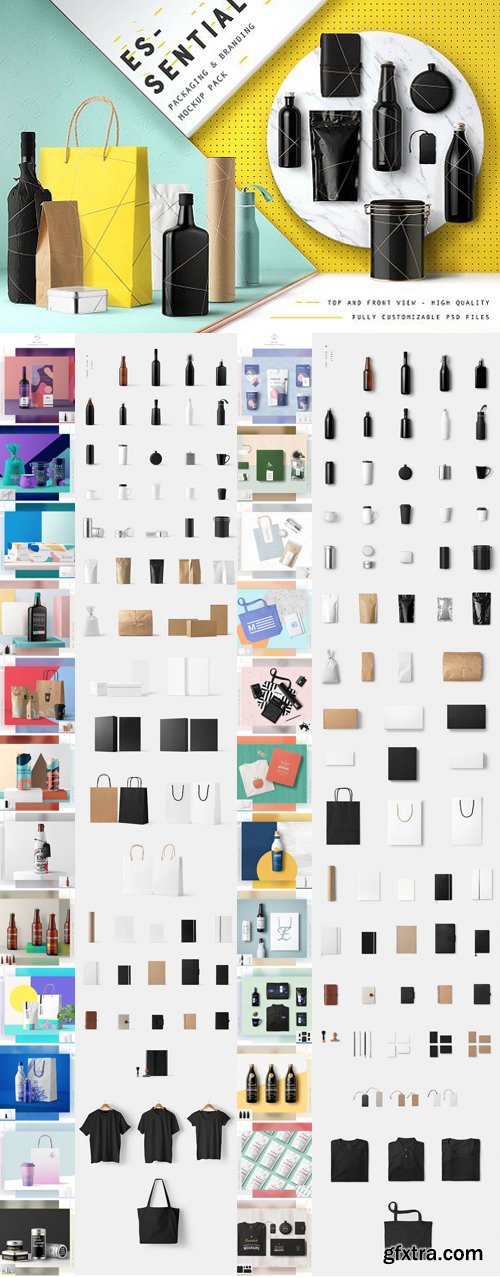 Essential Packaging Branding Mockup 1351937