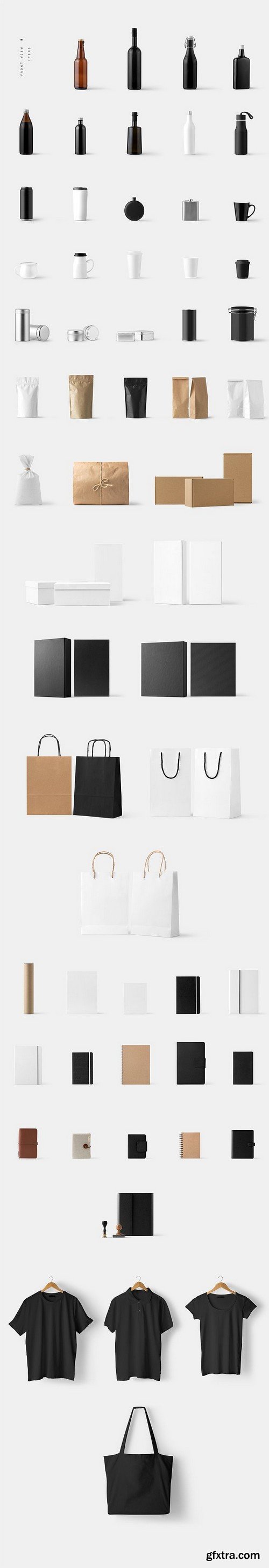 Essential Packaging Branding Mockup Essential Packaging Branding Mockup