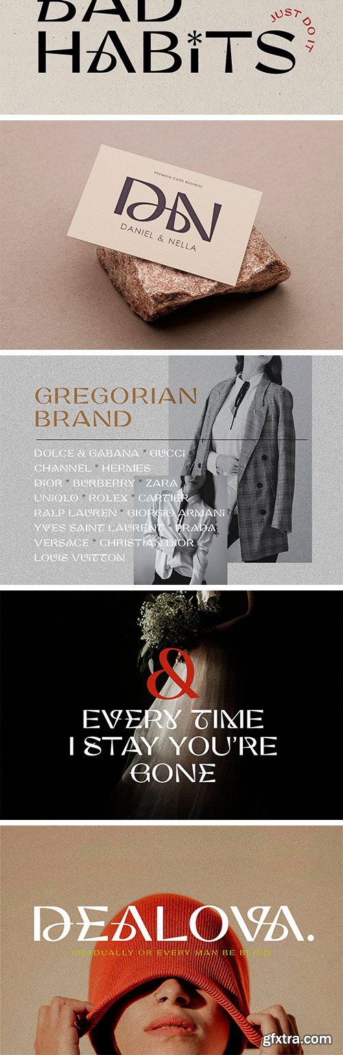 Sinder - Modern Font Sinder - Modern Font