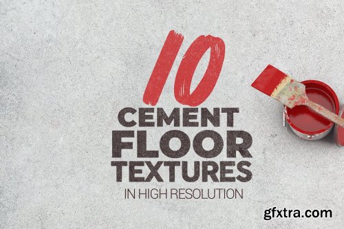 CreativeMarket - Cement Floor Textures x10 7002452 