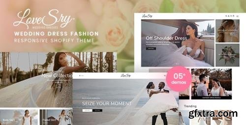 ThemeForest - LoveSry v1.0.0 - Wedding Dress Fashion Responsive Shopify Theme - 34137441