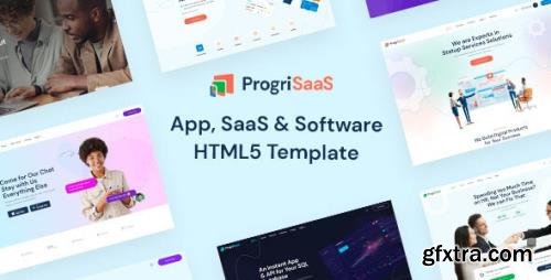 ThemeForest - ProgriSaaS v1.0 - Creative Landing Page HTML5 Templates - 36142462