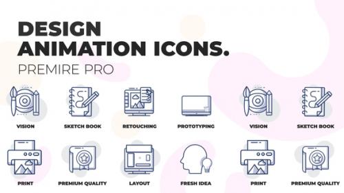 Videohive - Web design - Animation Icons (MOGRT) - 36441207 - 36441207