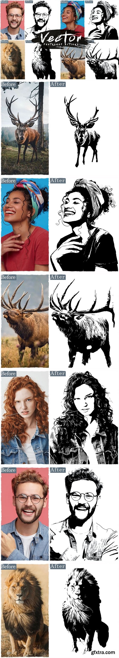 Vector Painting Photoshop Action