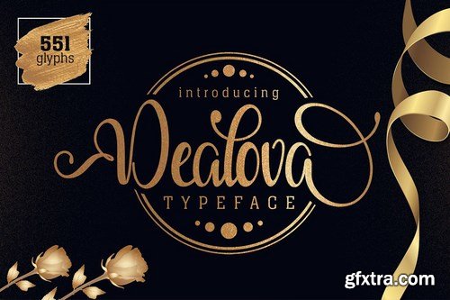 Dealova Script Font