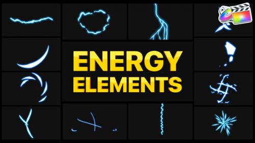 Videohive - Energy Elements | FCPX - 36503603 - 36503603