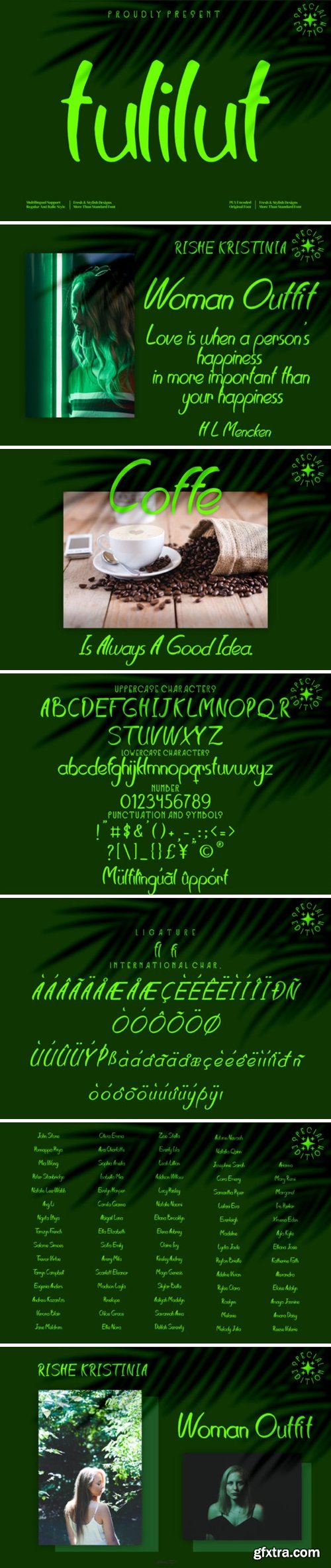 Tulilut Font