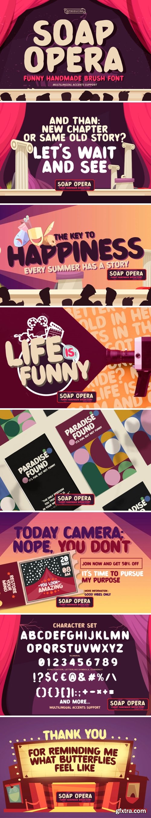 Soap Opera Font